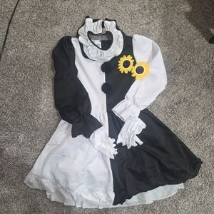 Art the Clown Terrifier - Pale Girl Costume - Never Worn, Child Size XL/Adult S